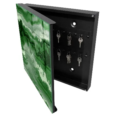 Armario llaves de pared Estructura verde