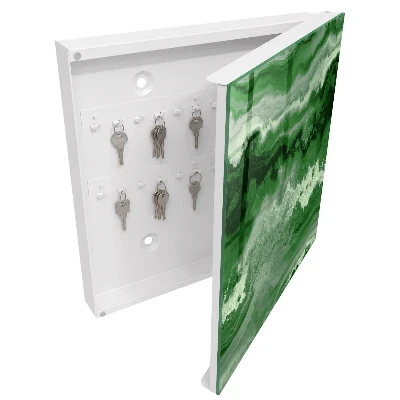 Armario llaves de pared Estructura verde
