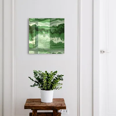 Armario llaves de pared Estructura verde