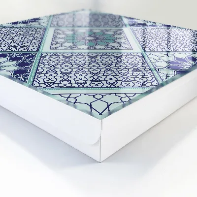 Caja de llaves Patrón geométrico