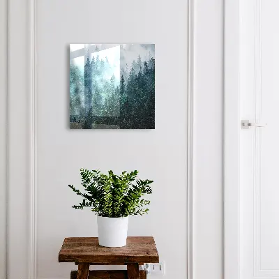 Caja de llaves Bosque verde