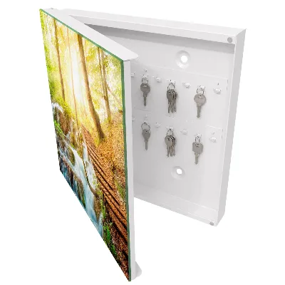 Caja de llaves Un rincón del bosque