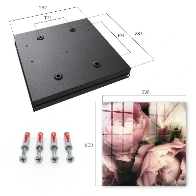 Caja de llaves Belleza de rosa