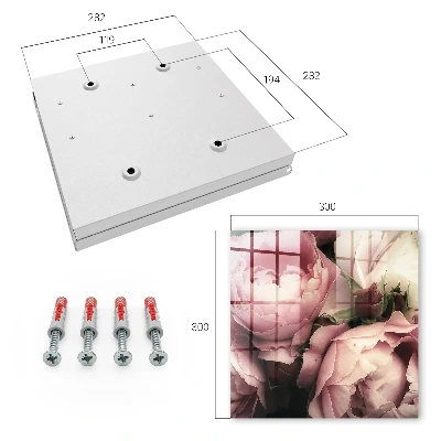 Caja de llaves Belleza de rosa
