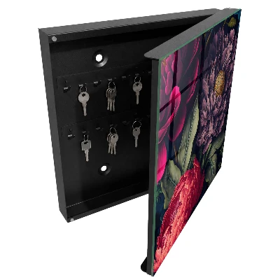 Caja de llaves Flores de lujo