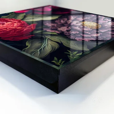 Caja de llaves Flores de lujo