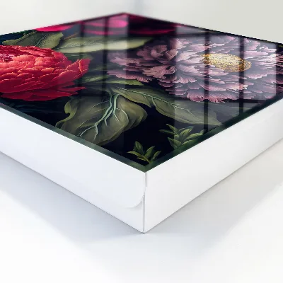 Caja de llaves Flores de lujo