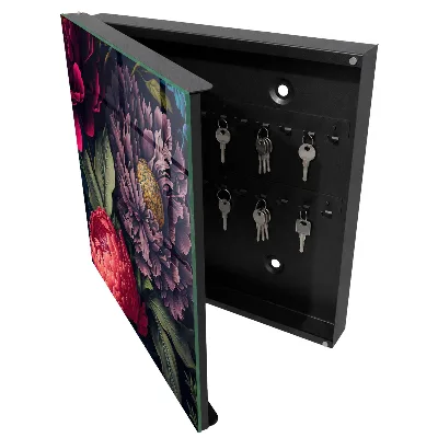 Caja de llaves Flores de lujo