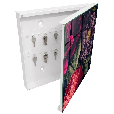 Caja de llaves Flores de lujo