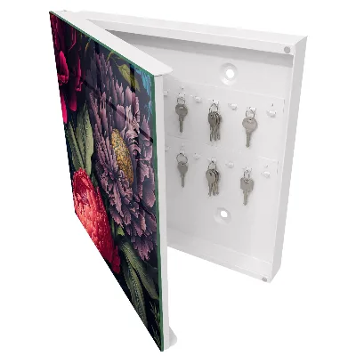 Caja de llaves Flores de lujo