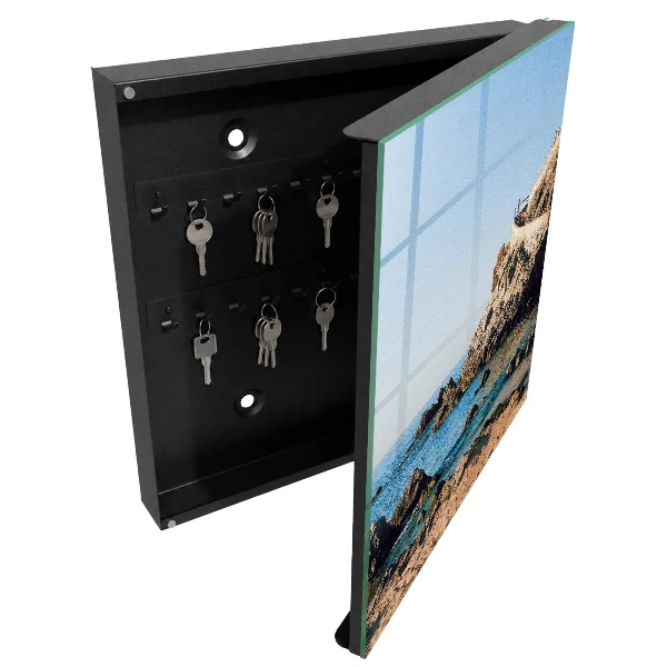 Caja de llaves Paisaje costero