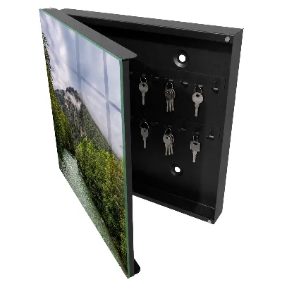 Caja de llaves Paisaje de montaña