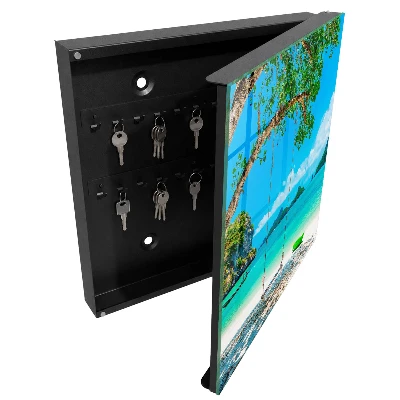 Caja de llaves Paraíso tropical