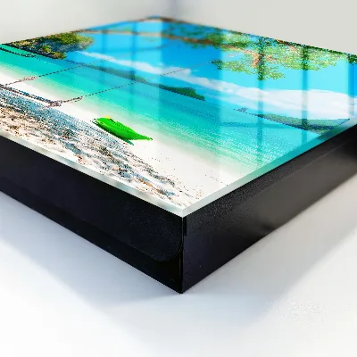 Caja de llaves Paraíso tropical