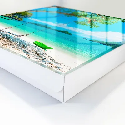 Caja de llaves Paraíso tropical