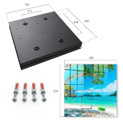 Caja de llaves Paraíso tropical