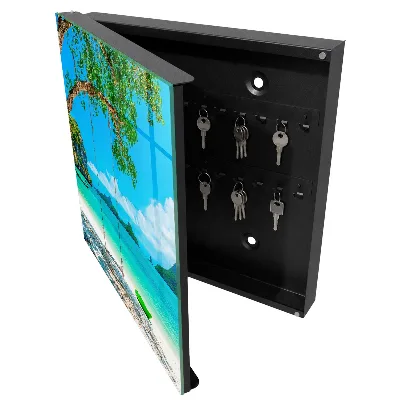 Caja de llaves Paraíso tropical