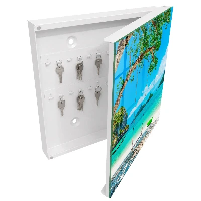 Caja de llaves Paraíso tropical