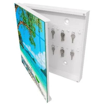 Caja de llaves Paraíso tropical