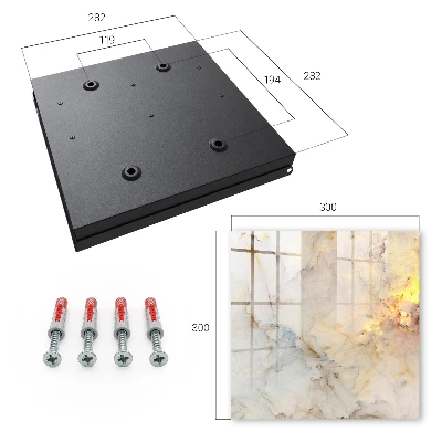 Caja de llaves Elegancia del mármol