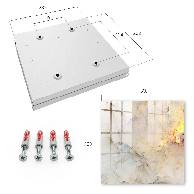 Caja de llaves Elegancia del mármol