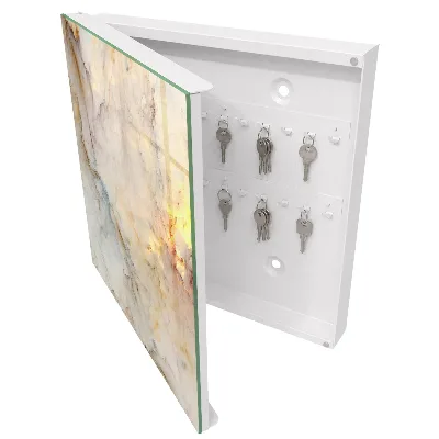 Caja de llaves Elegancia del mármol