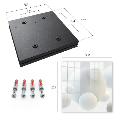 Caja de llaves Bolas delicadas