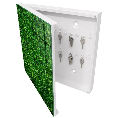 Armario llaves de pared Jardín verde