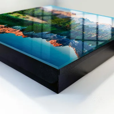 Caja de llaves Paisaje de montaña