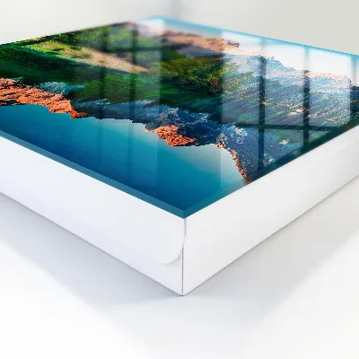 Caja de llaves Paisaje de montaña