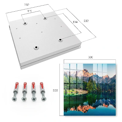 Caja de llaves Paisaje de montaña
