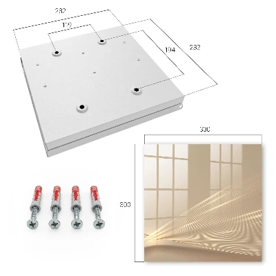 Armario llaves de pared Líneas minimalistas