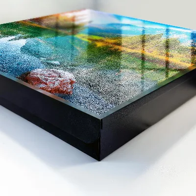 Caja de llaves Paisaje de montaña