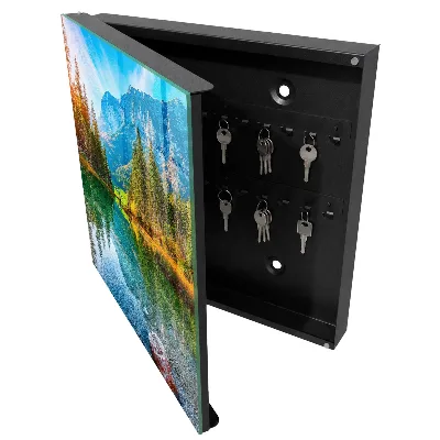 Caja de llaves Paisaje de montaña