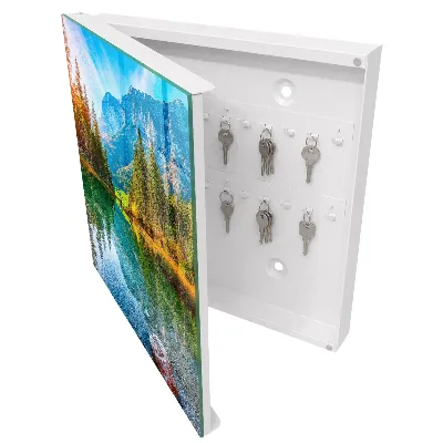 Caja de llaves Paisaje de montaña