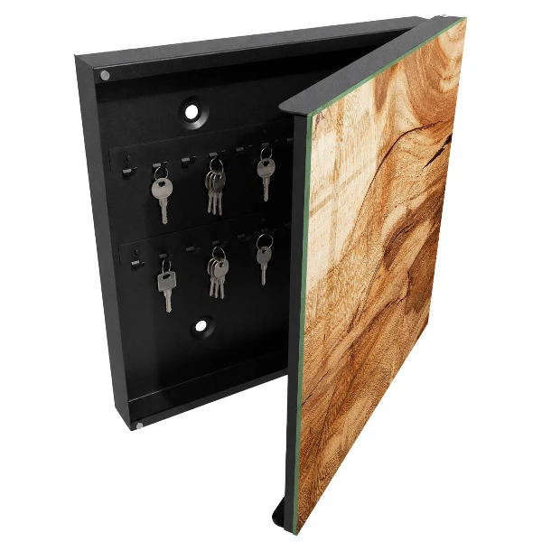 Caja de llaves Textura de madera