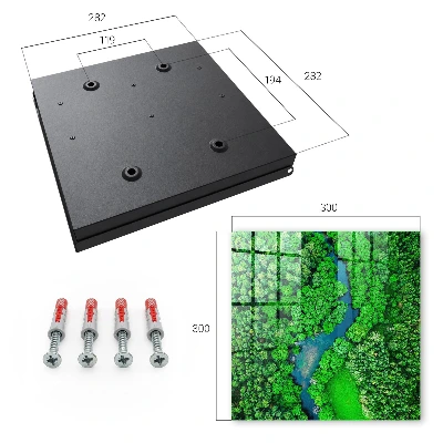 Caja de llaves Bosques verdes