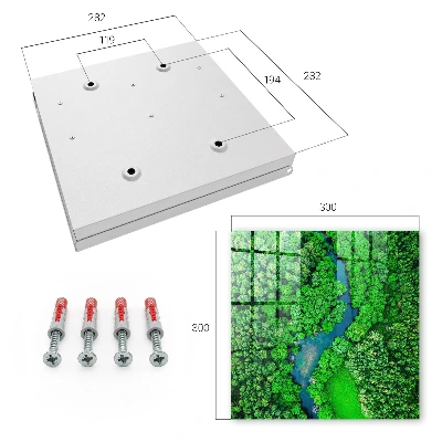 Caja de llaves Bosques verdes