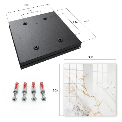 Caja de llaves Hermoso diseño de mármol