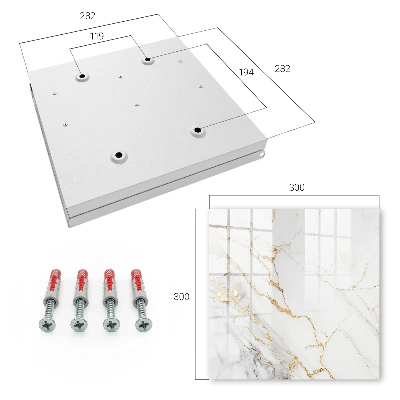Caja de llaves Hermoso diseño de mármol
