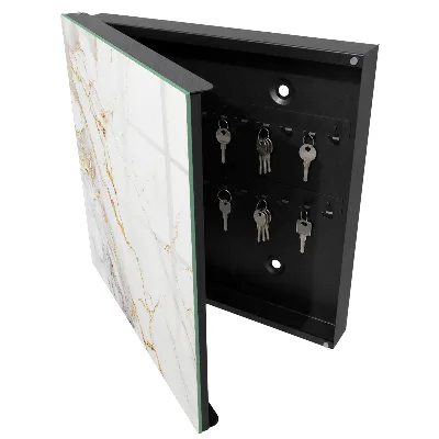 Caja de llaves Hermoso diseño de mármol