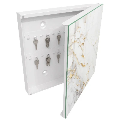 Caja de llaves Hermoso diseño de mármol