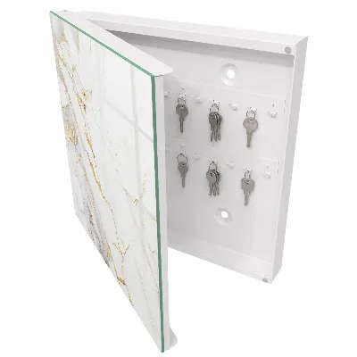 Caja de llaves Hermoso diseño de mármol