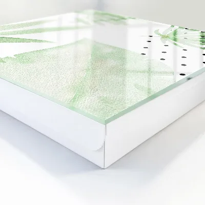 Caja de llaves Hojas verdes