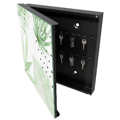 Caja de llaves Hojas verdes