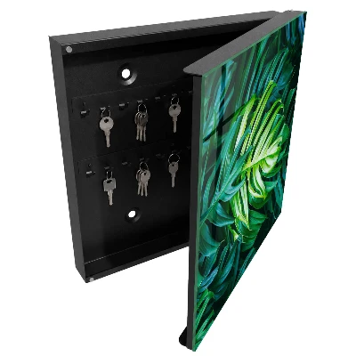 Caja de llaves Hojas verdes
