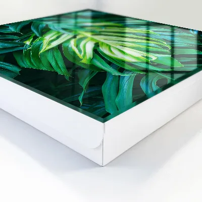 Caja de llaves Hojas verdes