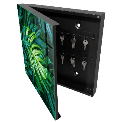Caja de llaves Hojas verdes