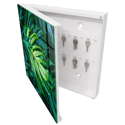 Caja de llaves Hojas verdes