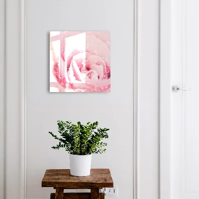 Armario llaves de pared Delicadeza de la rosa